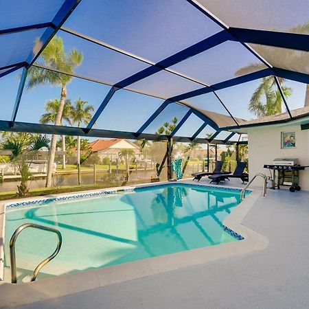 Waterfront Cape Coral Home With Private Pool! ภายนอก รูปภาพ