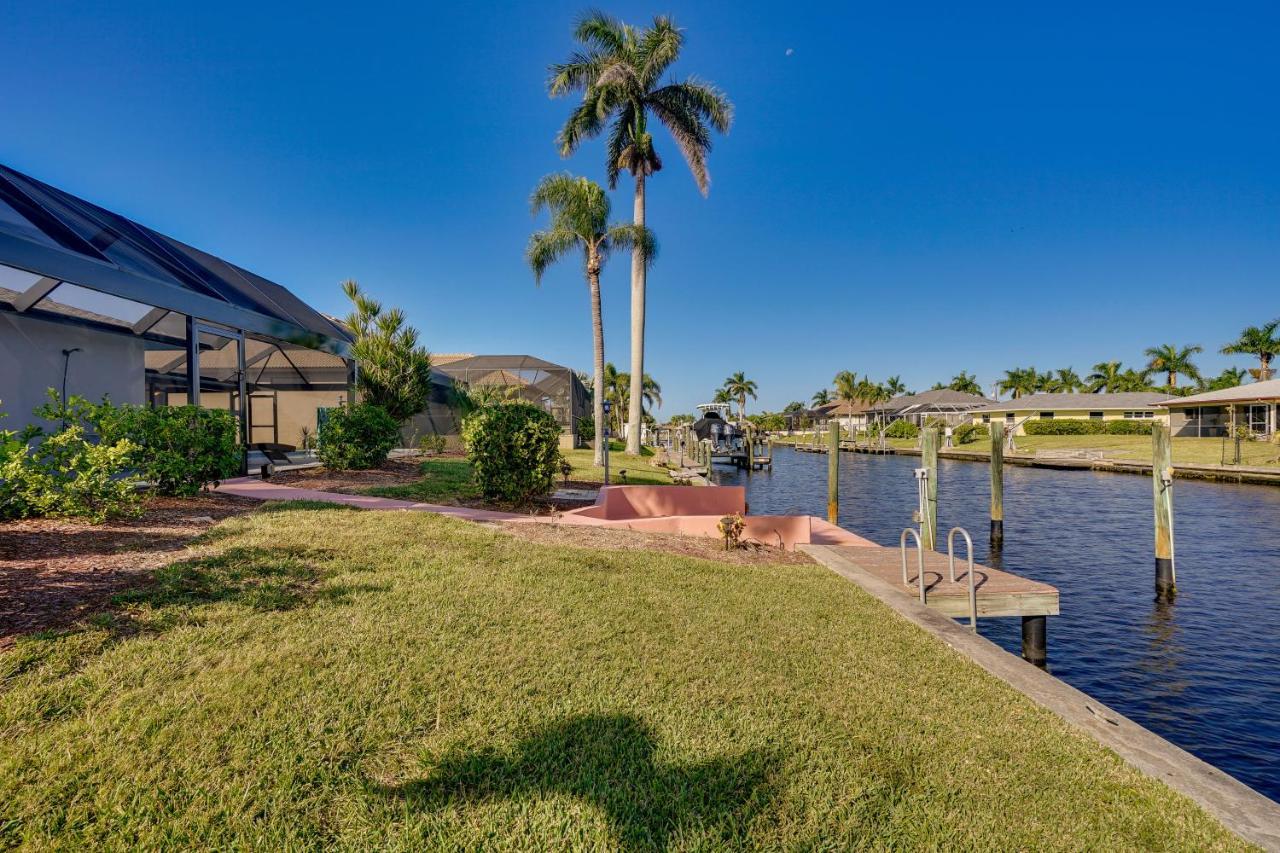 Waterfront Cape Coral Home With Private Pool! ภายนอก รูปภาพ