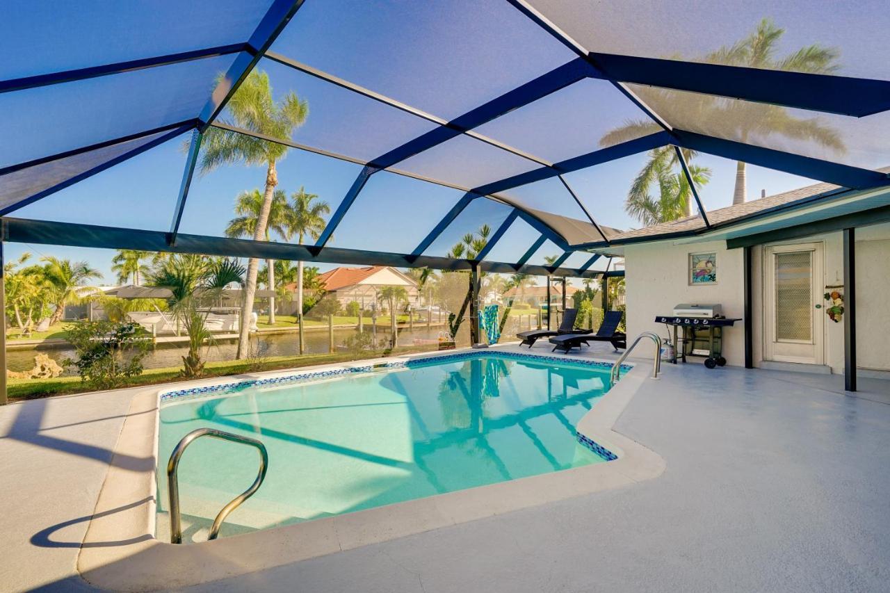 Waterfront Cape Coral Home With Private Pool! ภายนอก รูปภาพ